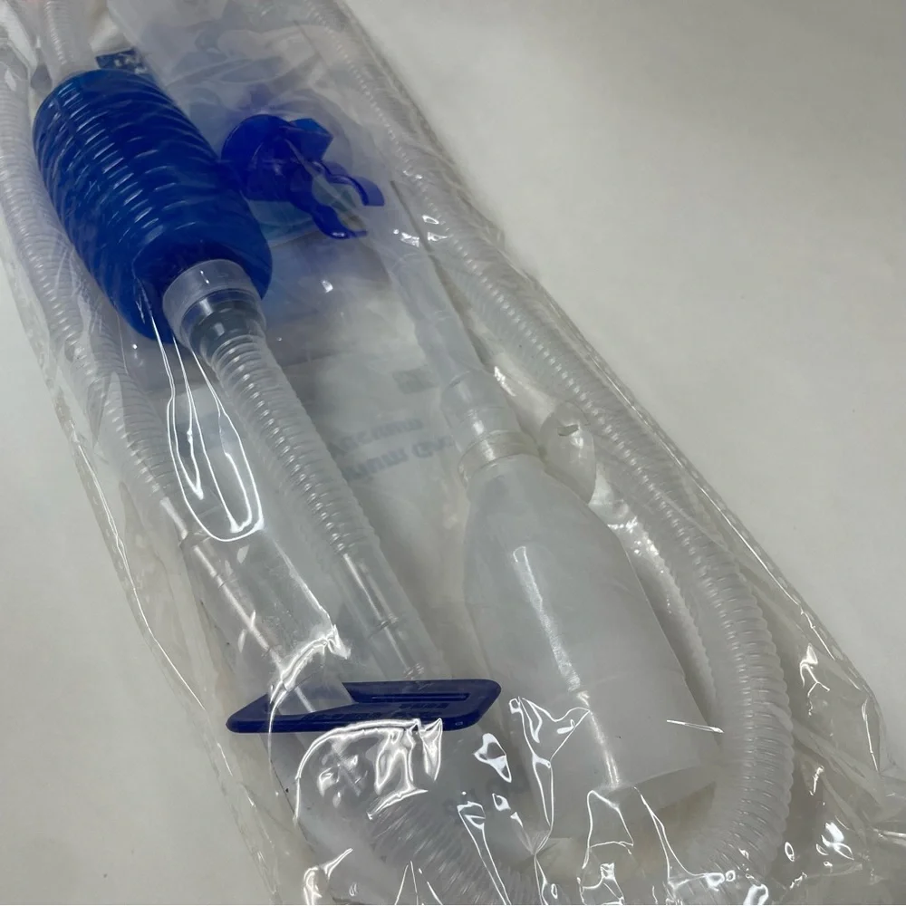 NEW Aquatrone Aquarium Gravel Vacuum Fish Tank Blue